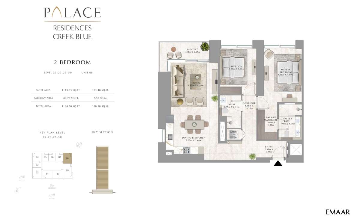 Unit 8, Level 2-23, 25-50-Building 1